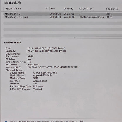 2024 Apple MacBook Air 15" M3 10C GPU 4.0GHz 8GB RAM 256GB SSD A3114