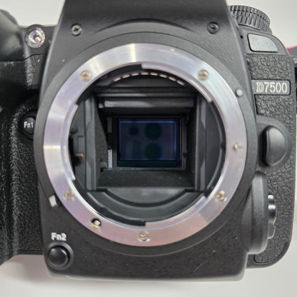 Nikon D7500 20.9MP Digital SLR DSLR Camera 3167 Shutter Count