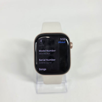 GPS Only Apple Watch Series 11 46MM Rose Gold Aluminum Pink Sport Band