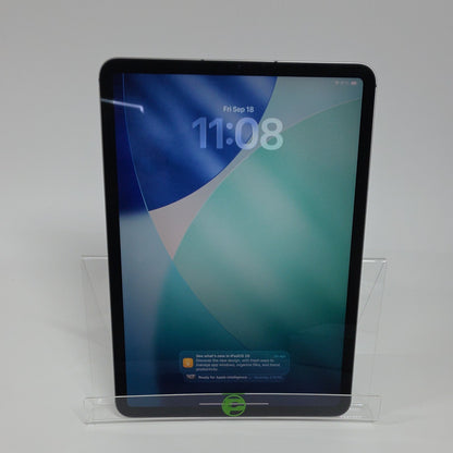 Factory Unlocked Apple iPad Pro 11" 4th Gen 256GB Space Gray MP573LL/A