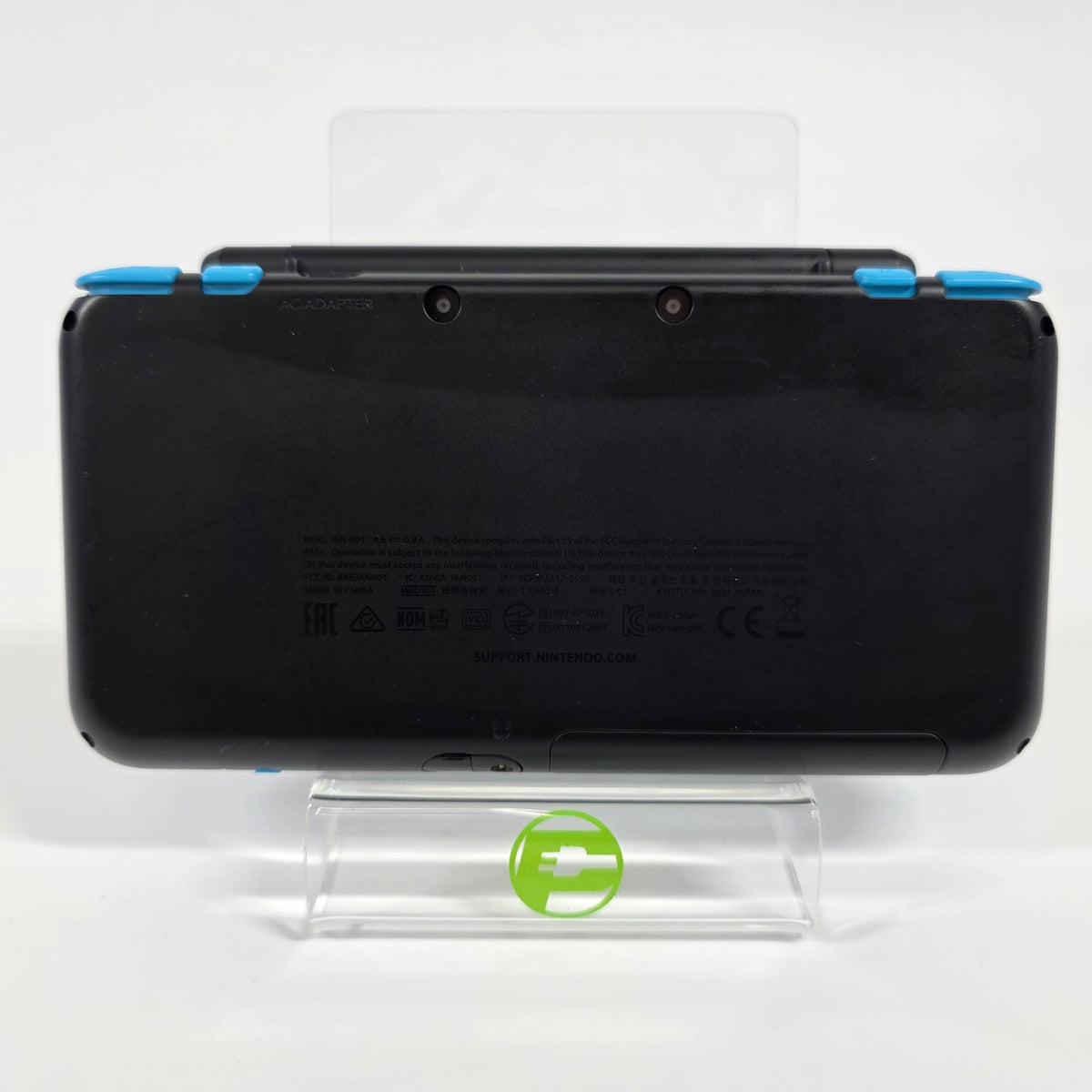 New Nintendo 2DS XL Handheld Game Console JAN-001 Black/Blue