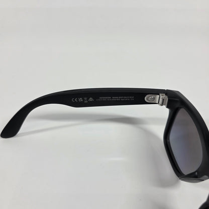Ray-Ban Meta Wayfarer Gen 1 Matte Black Polarized RW4006 601ST3 AI Smart Glasses
