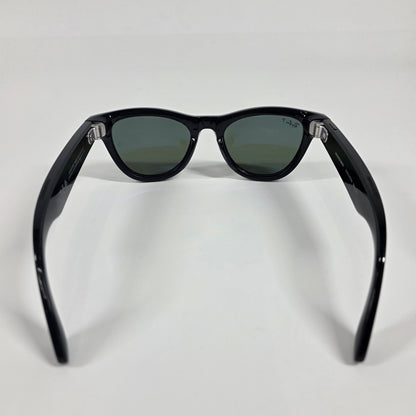 Ray-Ban Meta Wayfarer Gen 1 Matte Black Polarized RW4010 601/9A AI Smart Glasses