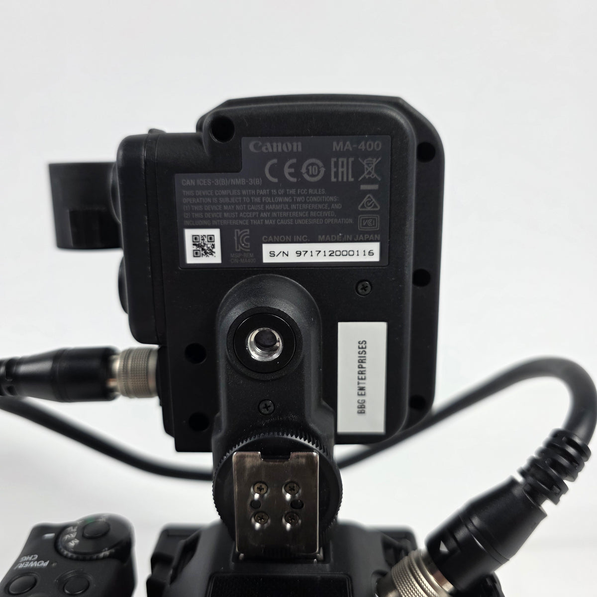 Canon xc15 4K 12MP Cinema Camcorder n/a Shutter Count No Charger