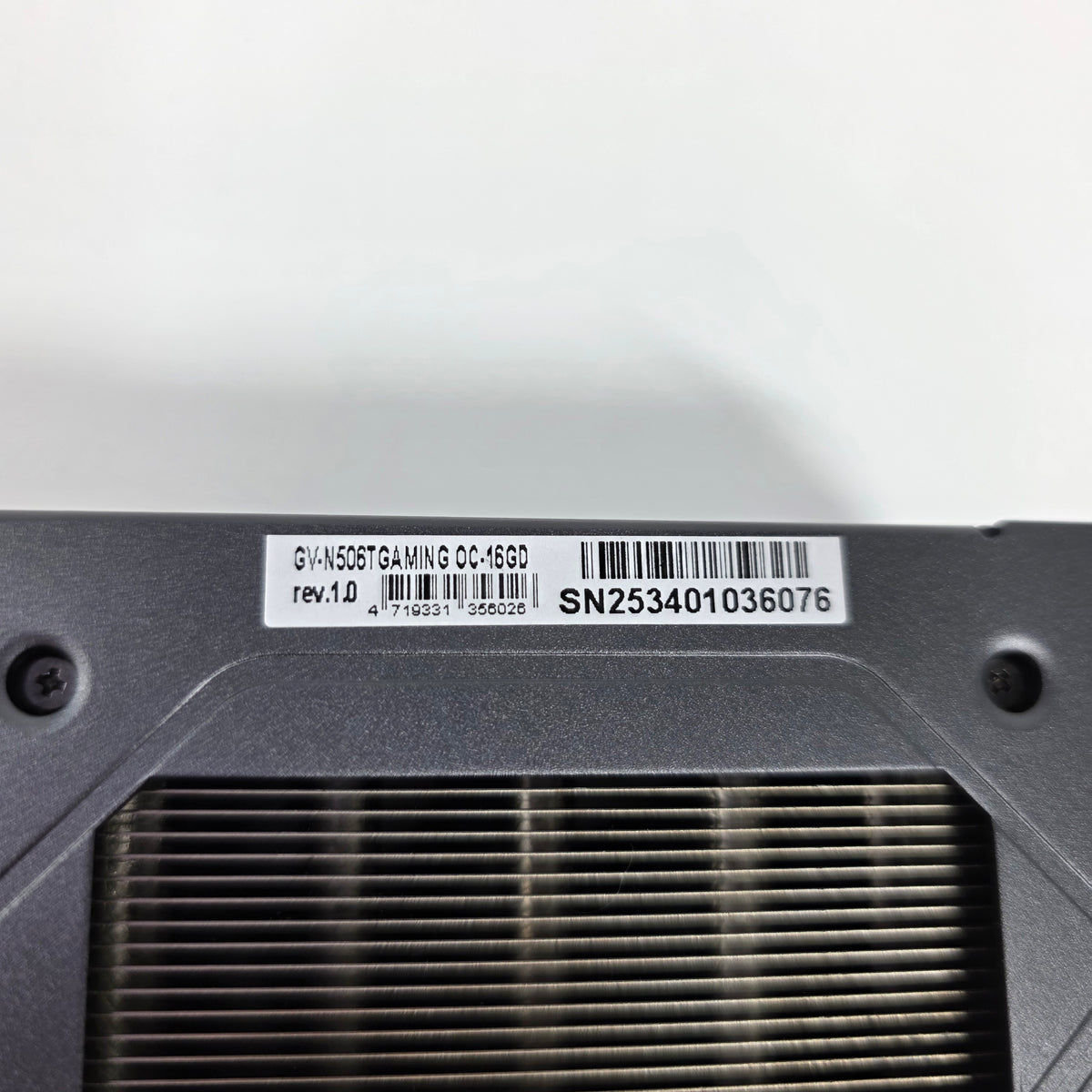 Gigabyte GeForce RTX 5060 Ti 16GB GDDR7 GV-N506TGAMING OC-16GD