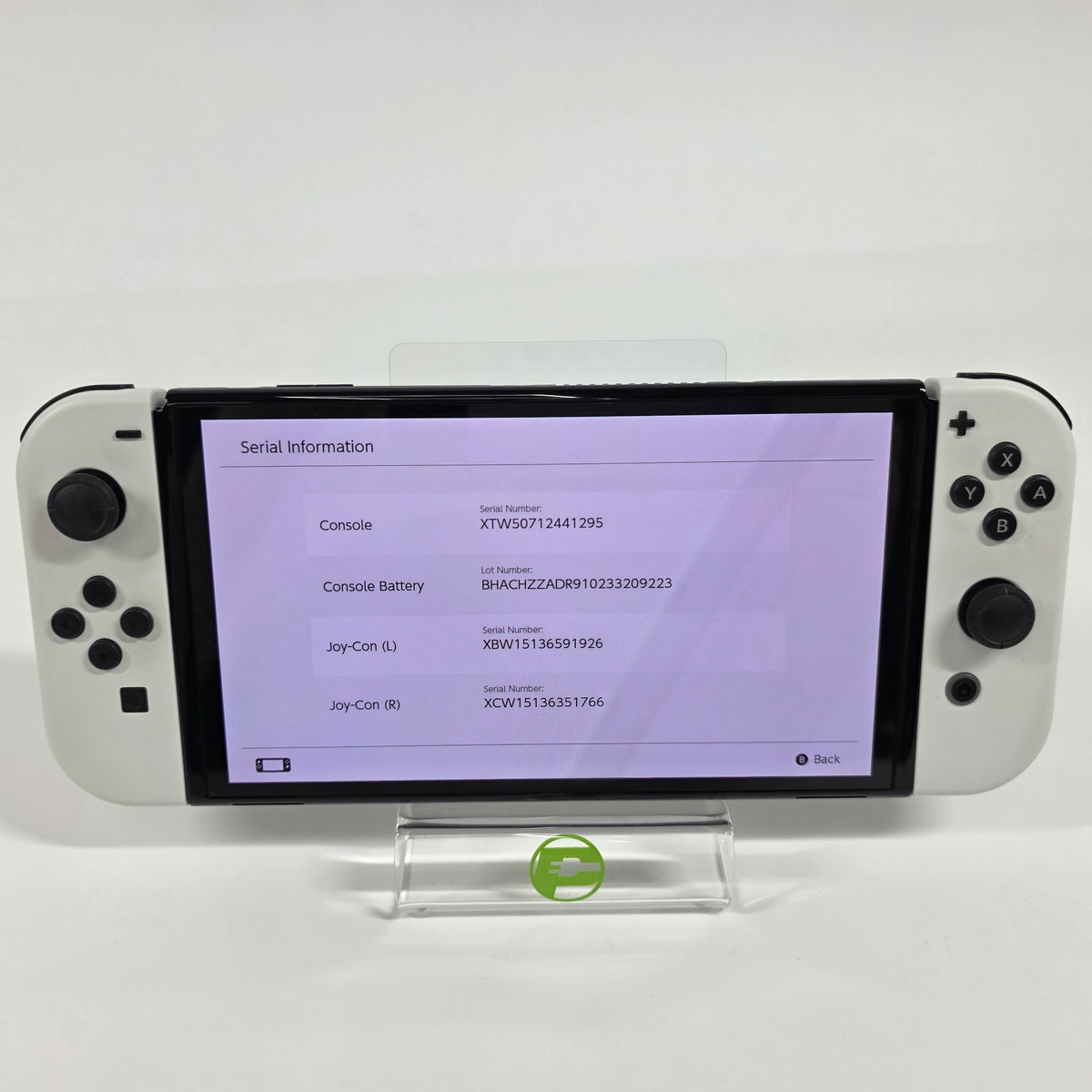 Nintendo Switch OLED HEG-001 Arctic White