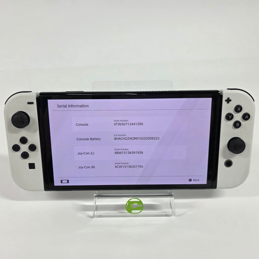 Nintendo Switch OLED HEG-001 Arctic White