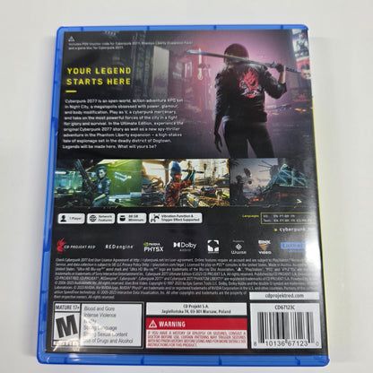 Cyberpunk 2077: Ultimate Edition (2023) PS5 Playstation 5