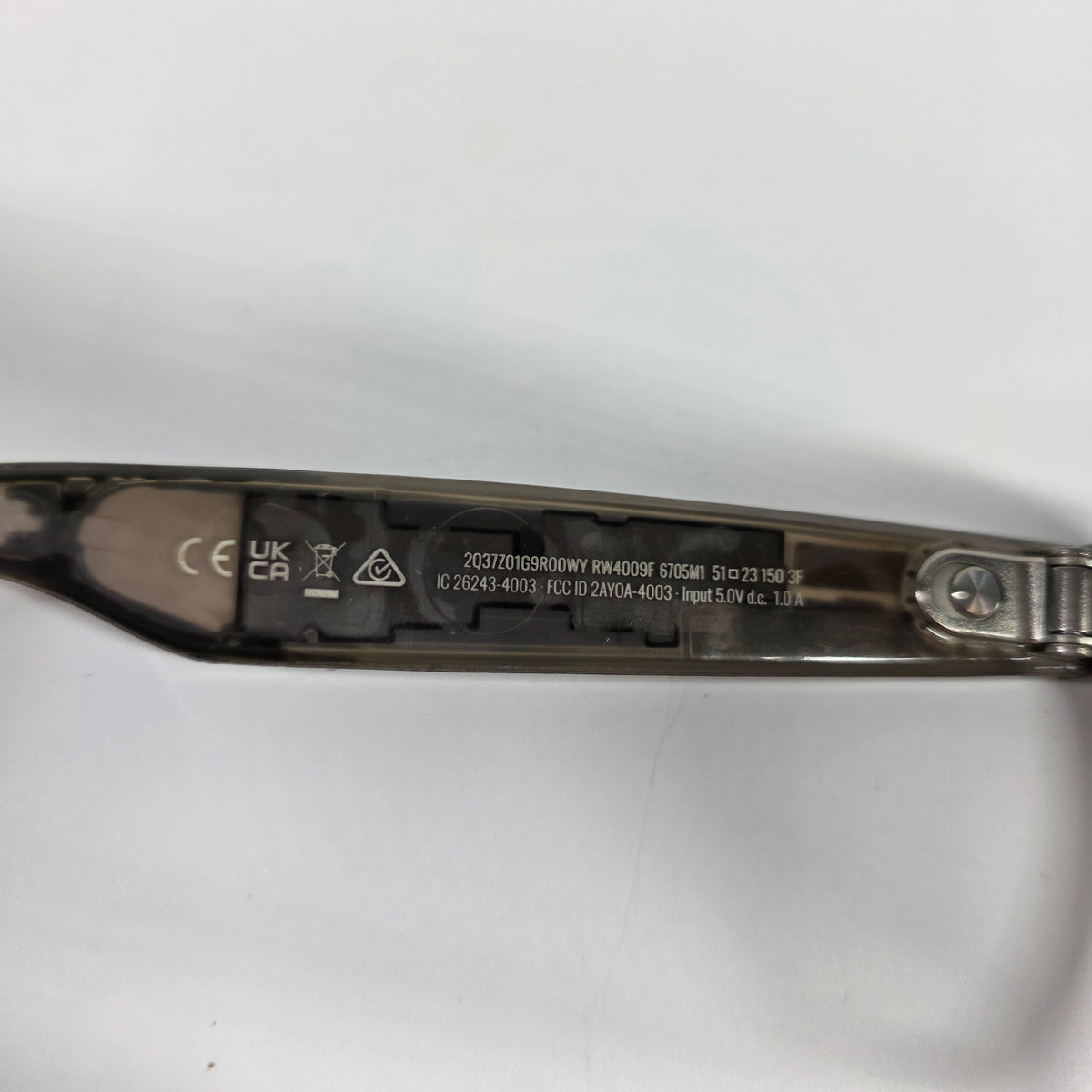 Ray-Ban Stories Wayfarer Shiny Black Standard RW4009F AI Smart Glasses