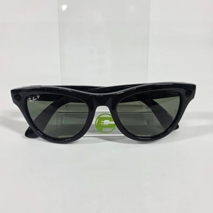 Ray-Ban Meta Wayfarer Gen 1 Matte Black Polarized RW4010 601/9A AI Smart Glasses