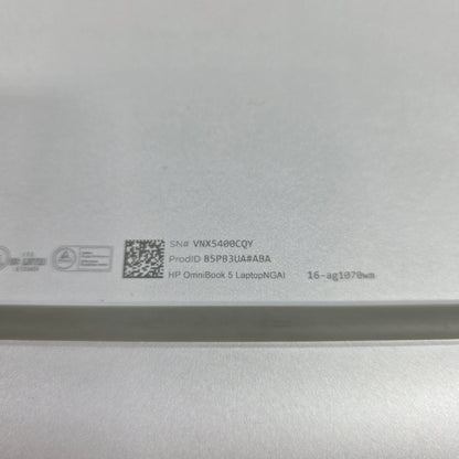 HP omnibook 5 16-AG1070WM Ryzen AI 7 350 2.0GHz 16GB RAM 512GB