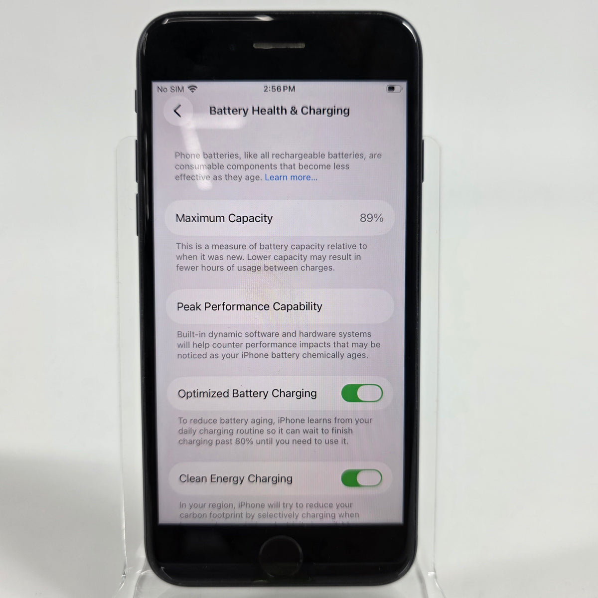 Factory Unlocked Apple iPhone SE 3rd Gen 64GB Midnight MMX53LL/A