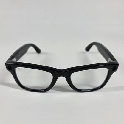 Ray-Ban Meta Wayfarer Gen 1 Shiny Black Standard RW4006 601/SB AI Smart Glasses