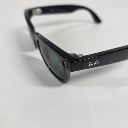 Ray-Ban Meta Wayfarer Gen 1 Shiny Black Standard RW4006 601/71 AI Smart Glasses
